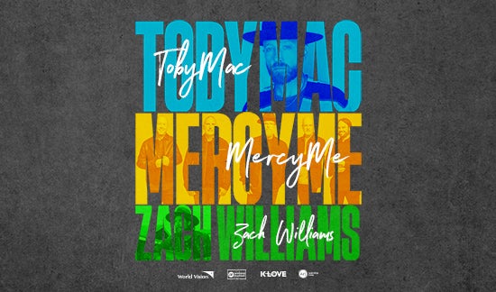 More Info for TobyMac / MercyMe / Zach Williams Tour