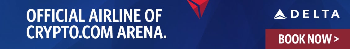 Delta, official airline of Crypto.com Arena.